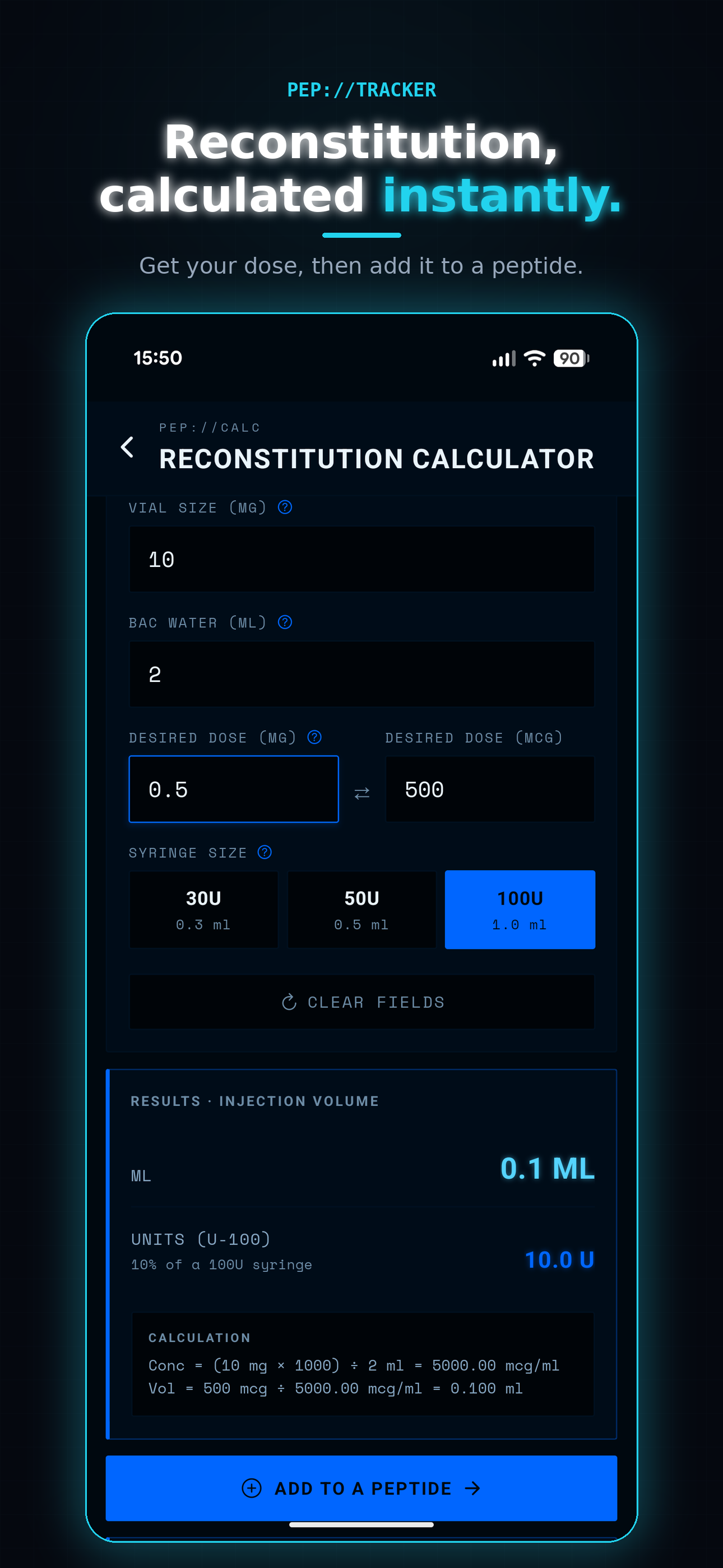 Pep Tracker Schedule view in CYBER theme
